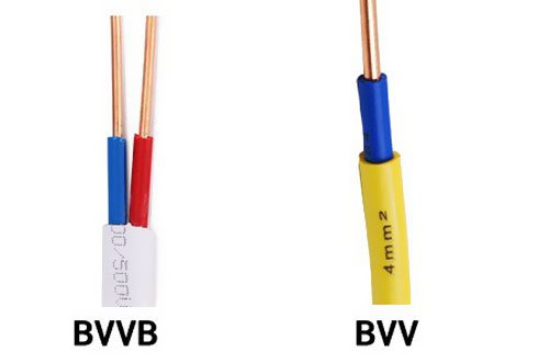 圆形电线BVV和扁形电线BVVB的区别